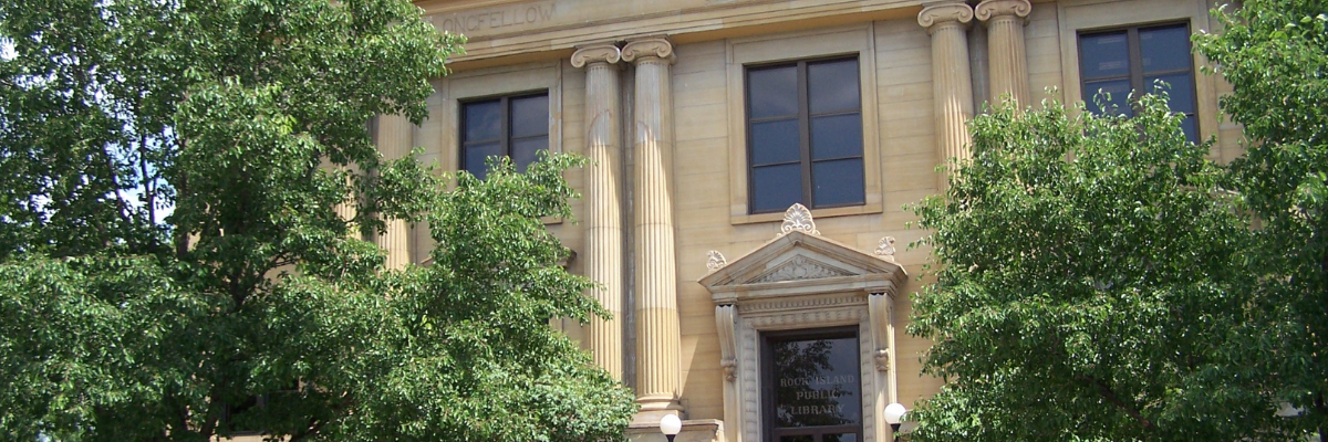 Downtown Library building entrance