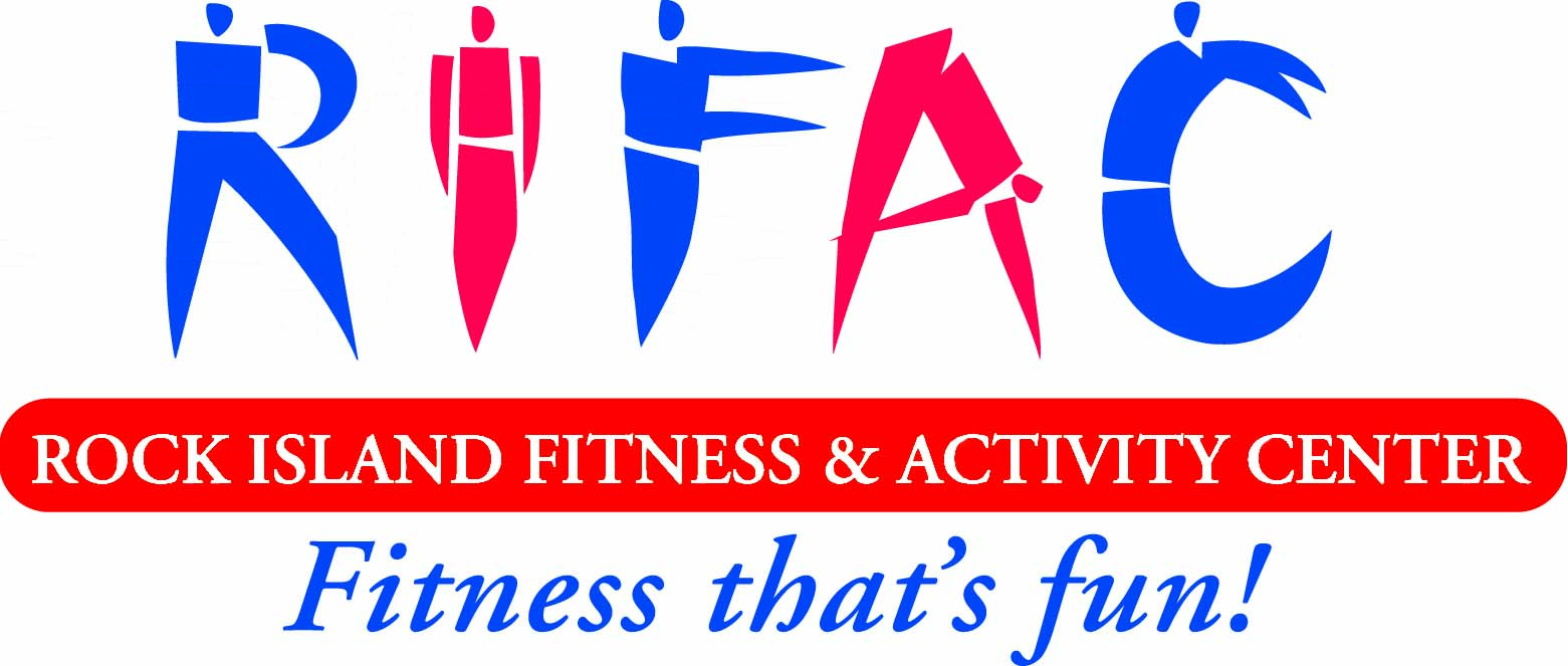Rock Island Fitness & Activity Center "Fitness that's fun!" logo