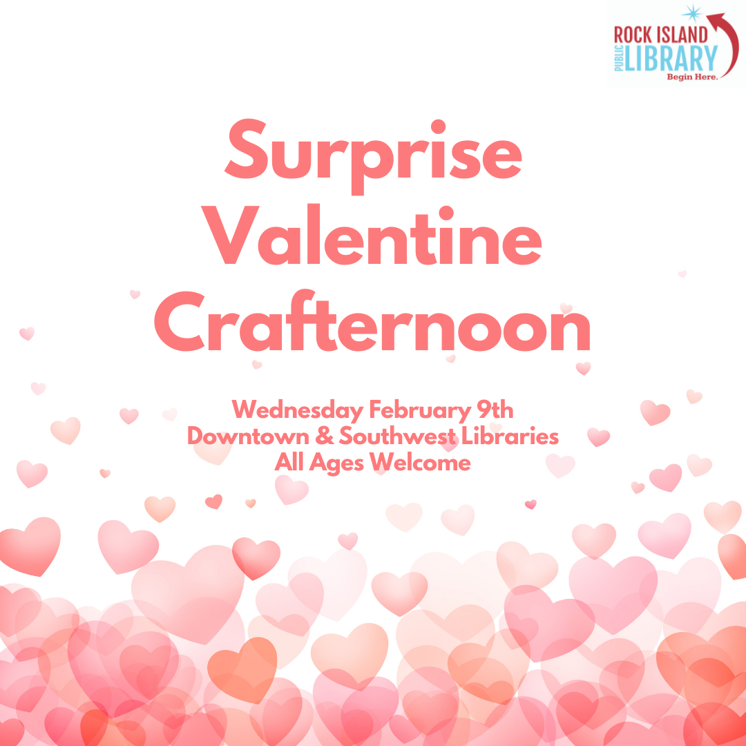 Surprise Valentine Crafternoon Advertisement