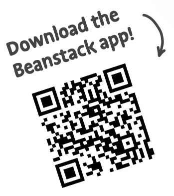Download the Beanstack app! QR code