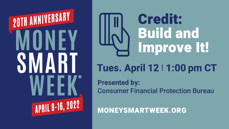 Money Smart Week Credit Build It and Improve It promotion