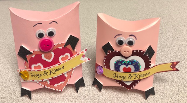 Craft picture of Hogs and Kisses finished