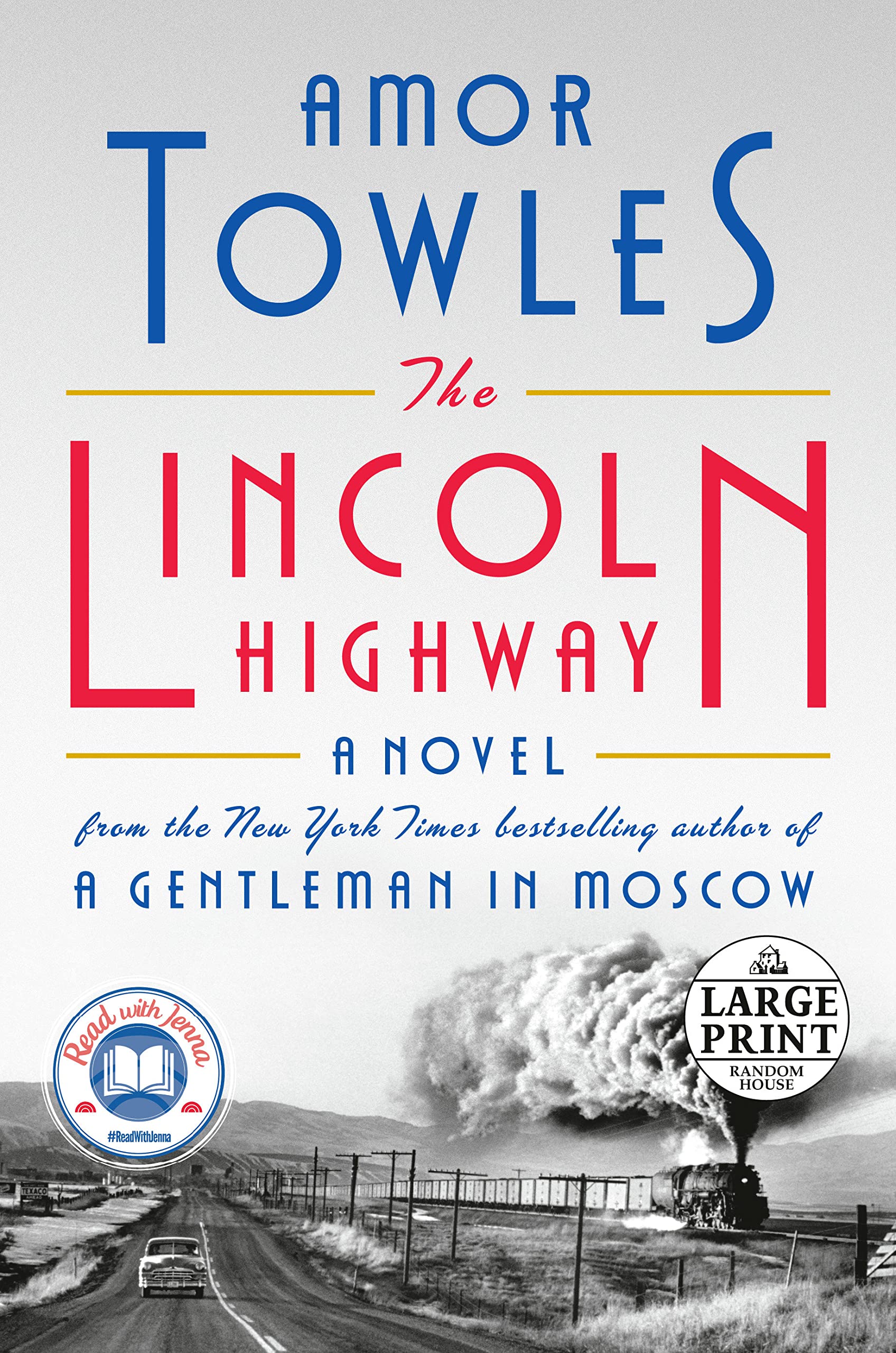 Book cover of The Lincoln Highway 