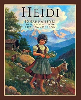 Book cover art for Heidi by Johanna Spyri