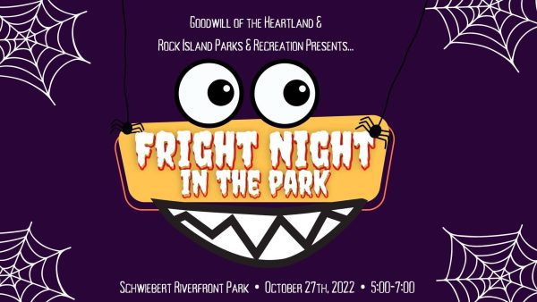 Fright Night in the Park poster for 2022 event