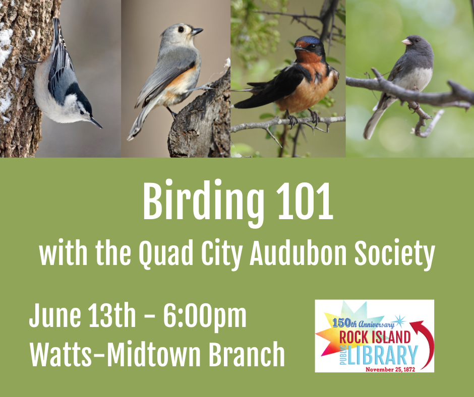 Program information for "Birding 101"