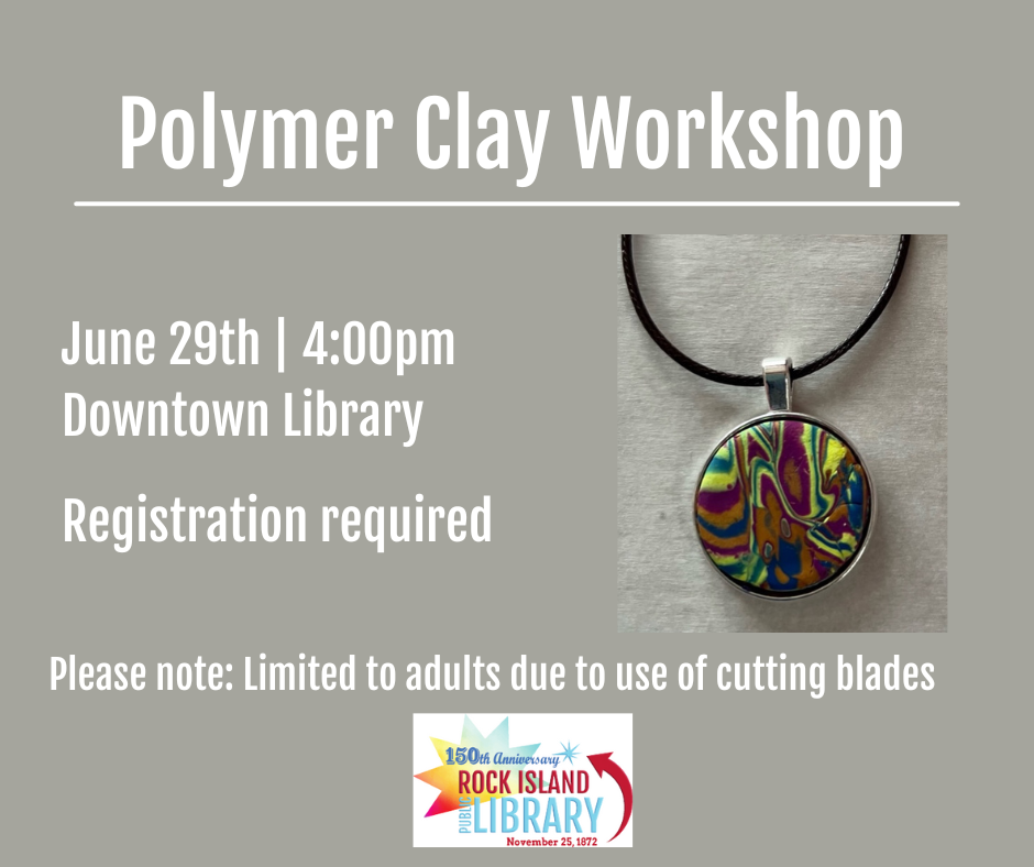 Program information for "Polymer Clay Workshop"