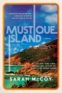 Book cover reading "Mustique Island" by Sarah McCoy, featuring an island scene