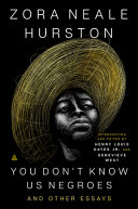 Image for "You Don't Know Us Negroes"