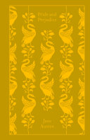 Image for "Pride and Prejudice" by Jane Austen, featuring golden swans and flower motifs against a mustard background