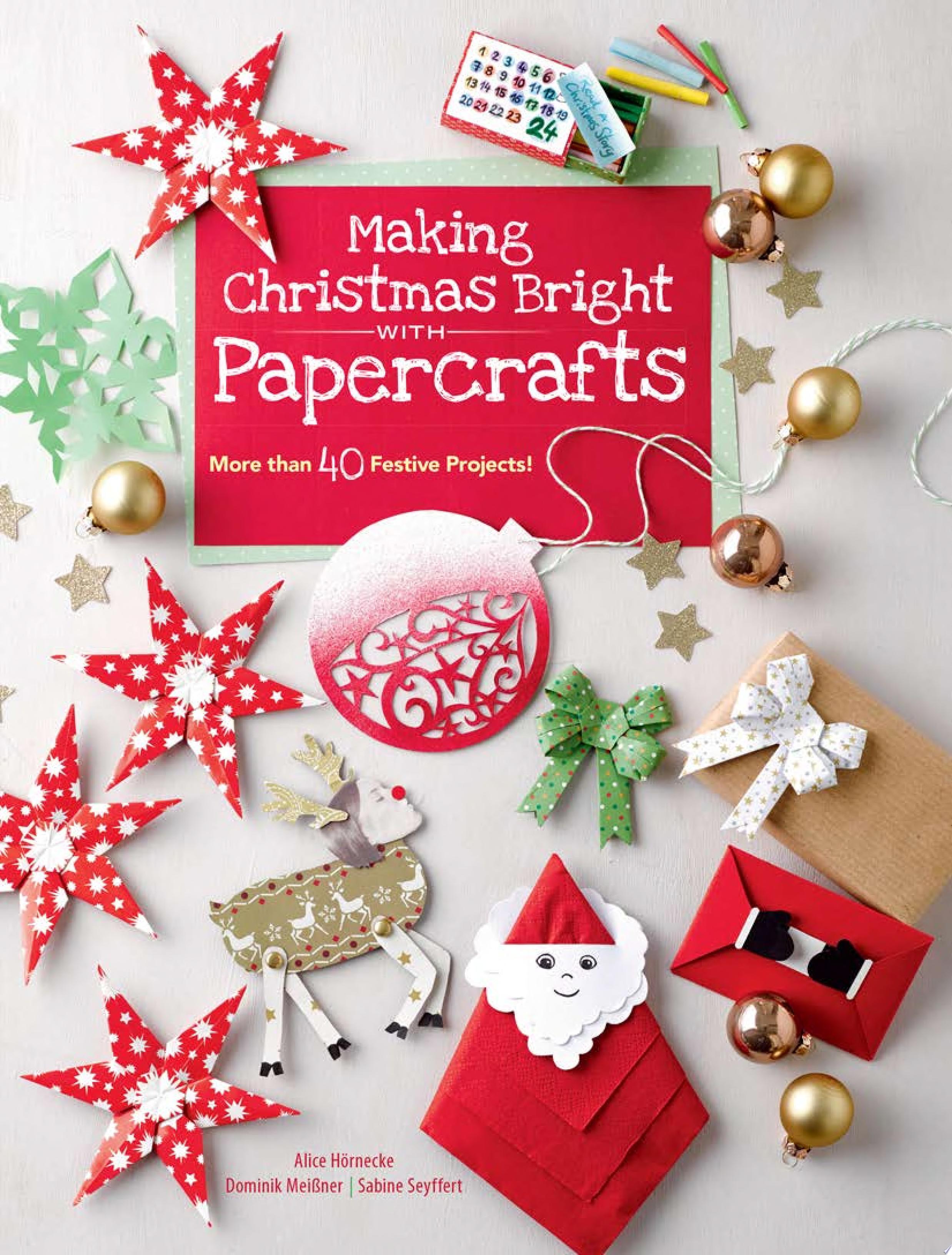 Image for "Making Christmas Bright With Papercrafts"