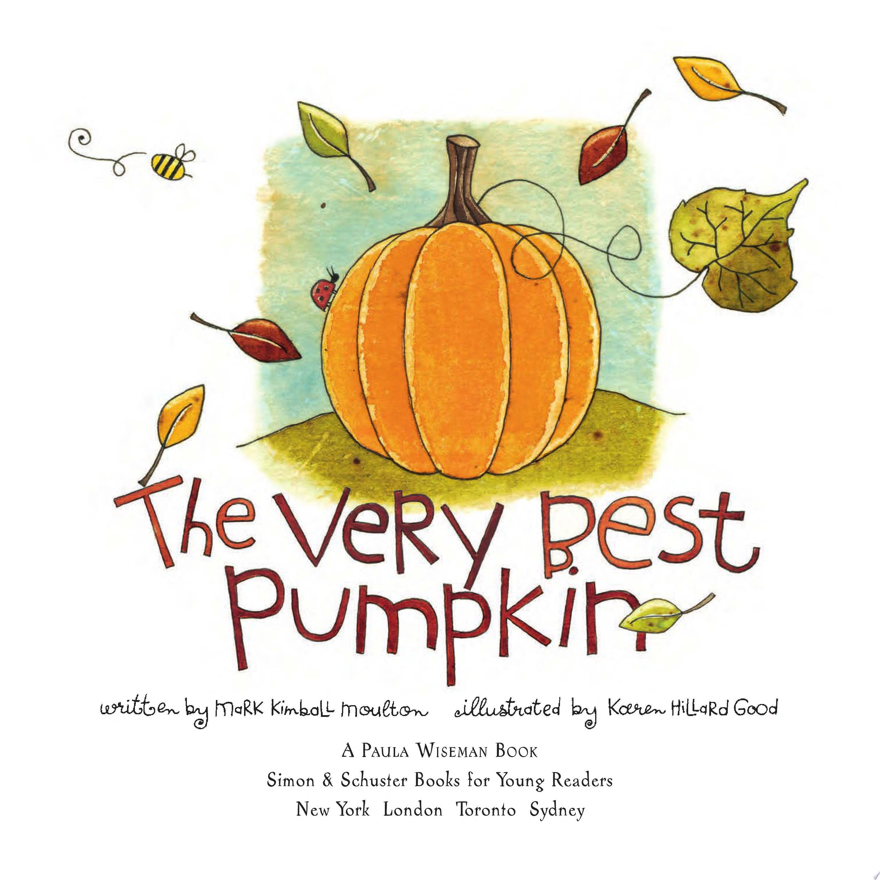 Image for "The Very Best Pumpkin"
