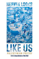 Book cover reading "Heaven Looks Like Us" by George Abraham and Noor Hindi, featuring an abstract blue cover