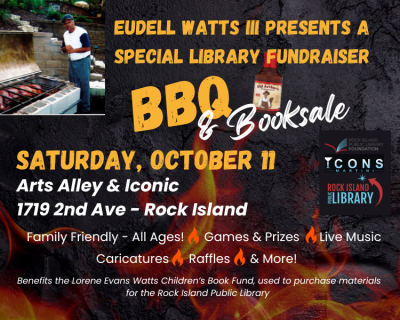 Eudell Watts III BBQ and Booksale Fundraiser_Full details in post 