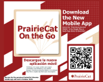 PrairieCat On the Go, Download the New Mobile App QR code to app store, Spanish translation