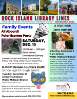 Cover of December 2025 print newsletter 