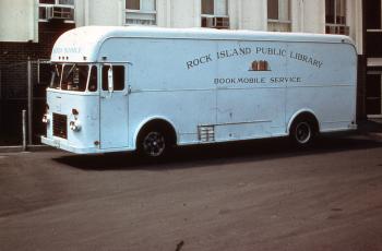 Rock Island Public Library Bookmobile c. 1960