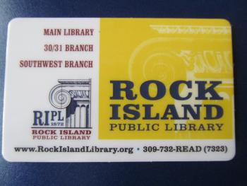 Multicolor RIPL library card