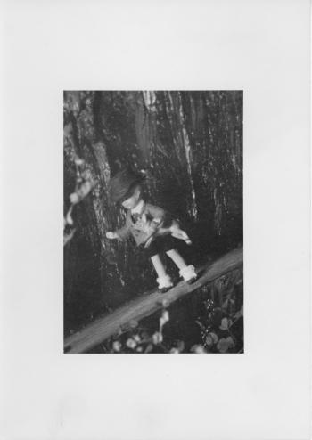 Tom the Piper's Son figurine as part of historic RIPL children's library Fairyland display