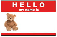 Stuffed Animal Sleepover Tag