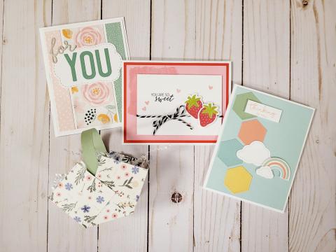 Spring greeting cards