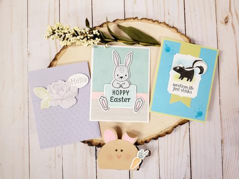 Spring greeting cards