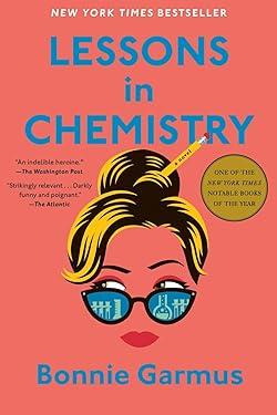 Pink book cover for Lessons in Chemistry