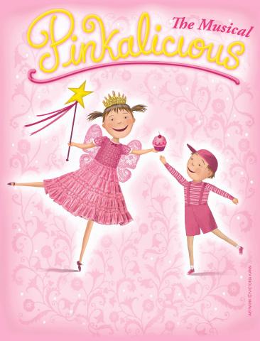 Pinkalicious with cupcake 
