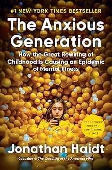 Book cover featuring young girl gazing into a cell phone with many yellow dots behind her.