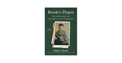 Green book cover for Bessie's Prayer