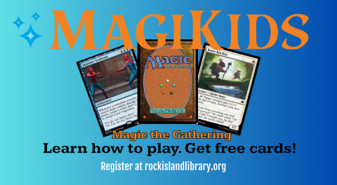 MagiKids_Magic the Gathering cards, learn how to play at your library