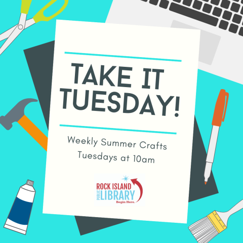 Take it Tuesday graphic
