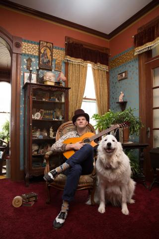 Photo of Duke Otherwise, musical performer for the Rock Island Library 