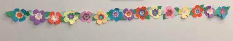 Paper Flower Garland 
