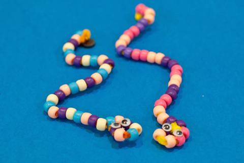 Beaded snake