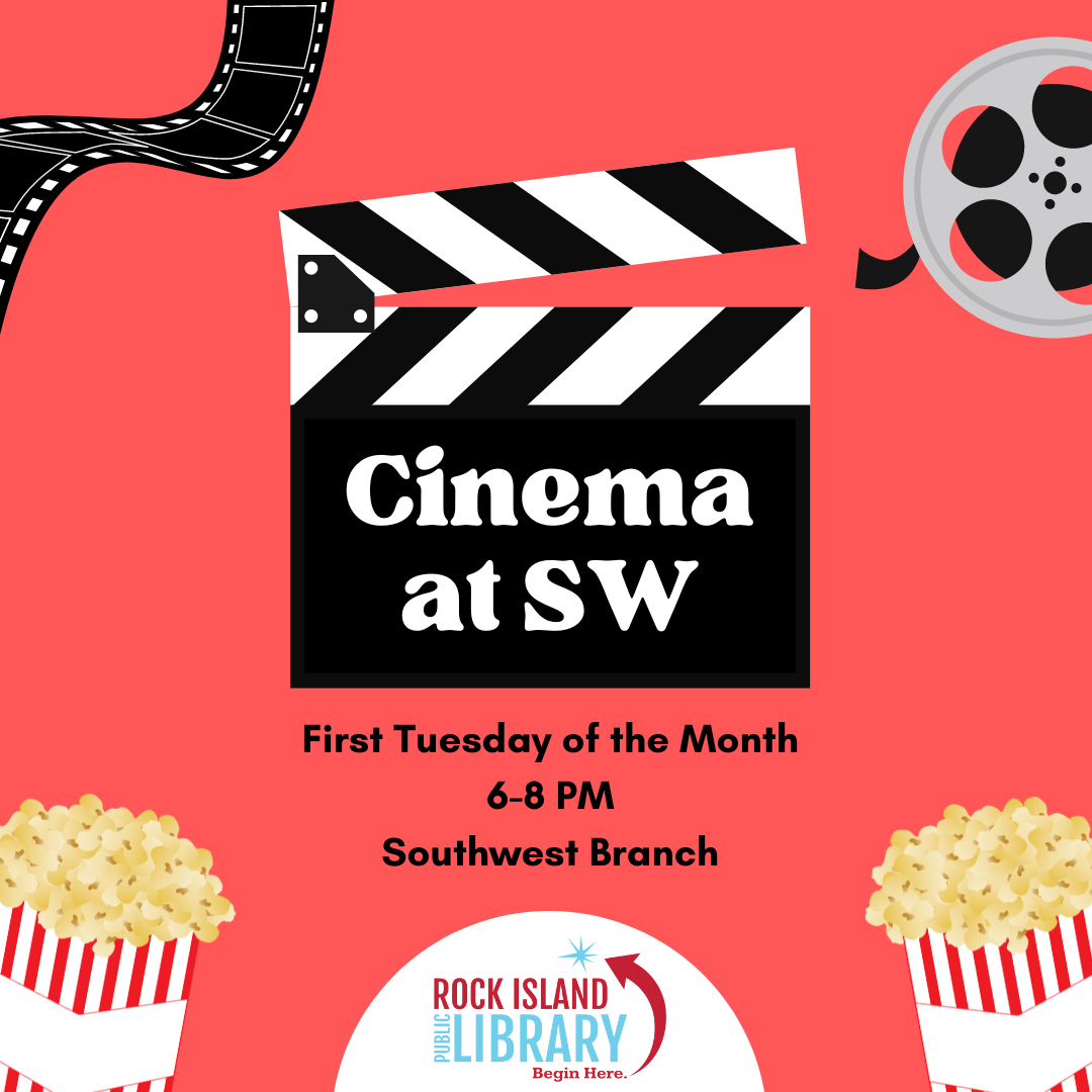 Graphic describing the time and location of Cinema at Southwest
