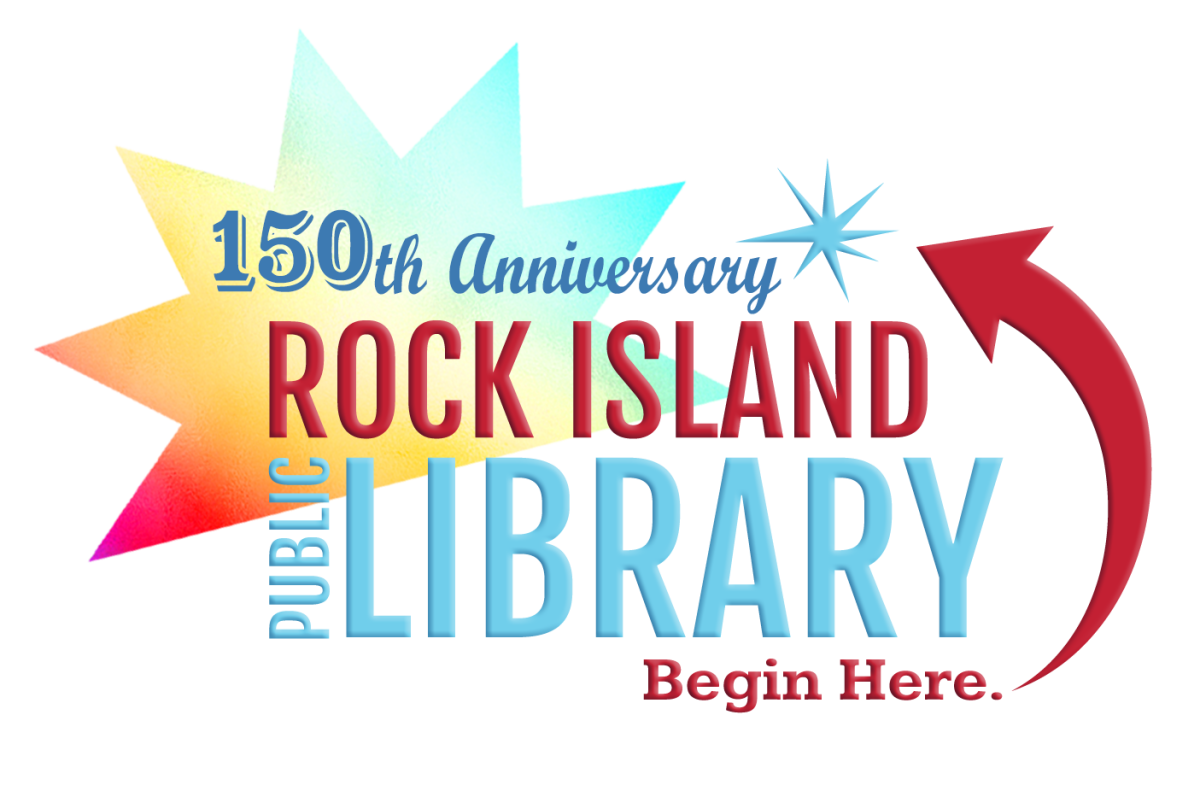 Rock Island Public Library 150th Logo 