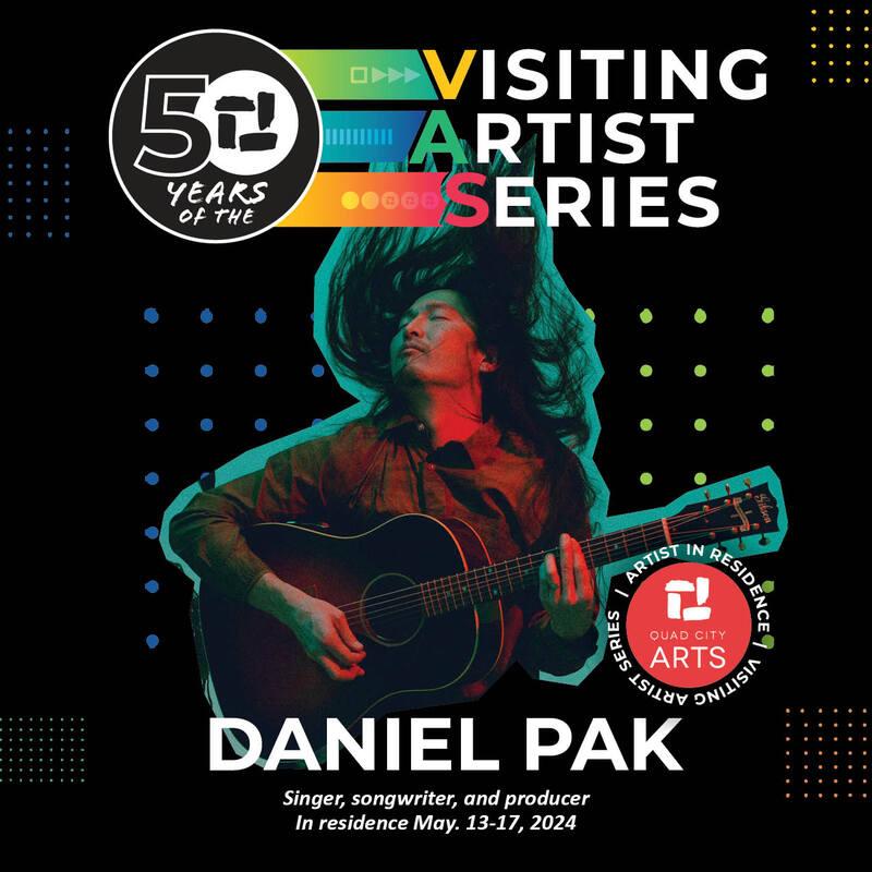 Image of Daniel Pak playing guitar