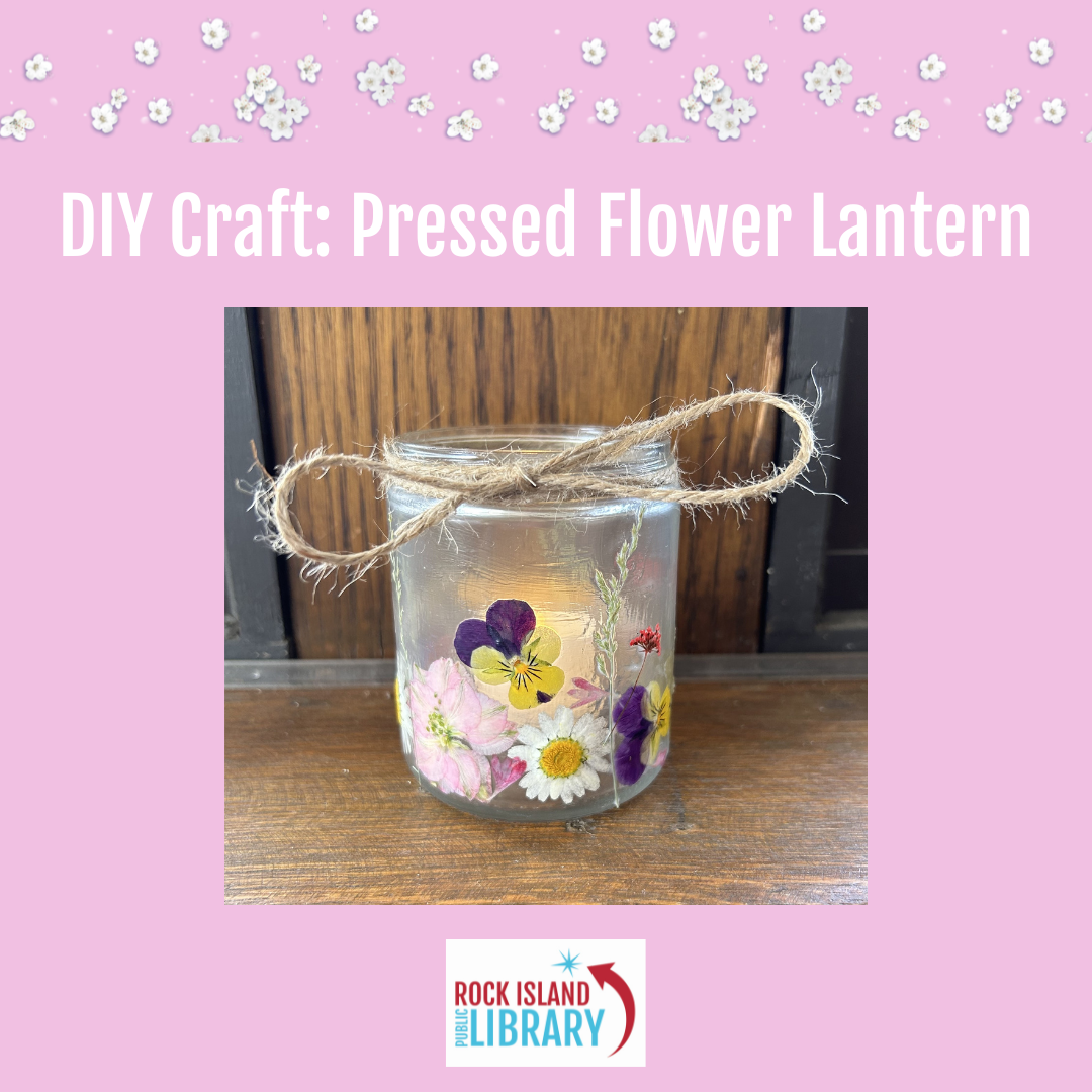 Program information for "Pressed Flower Lantern"