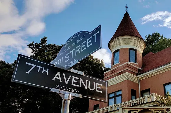 Broadway Street Sign