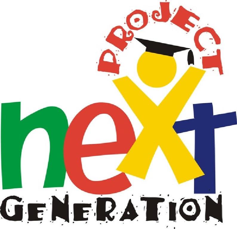 An image of the Project Next Generation logo (letters are green, red, yellow, blue, and black).