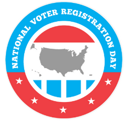 National Voter Registration Day Logo