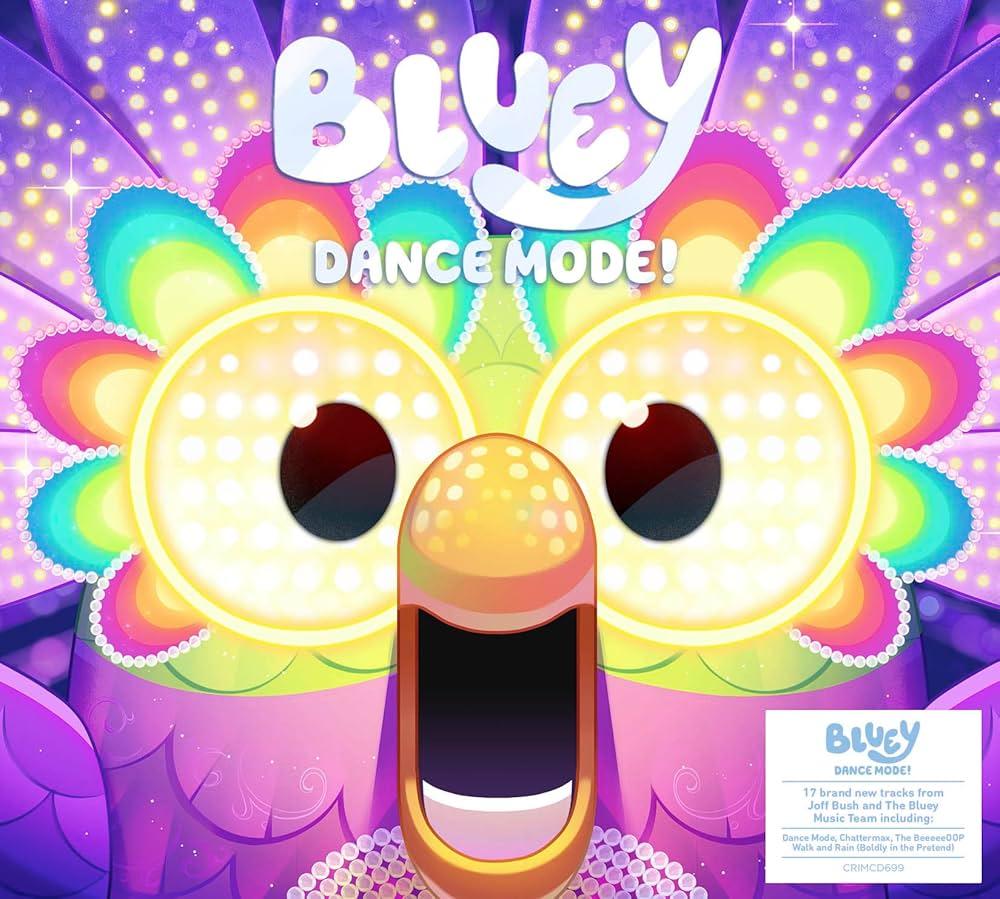 Bluey Dance Mode CD cover 