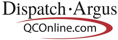 Logo with red sweeping line for The Rock Island Argus newspaper