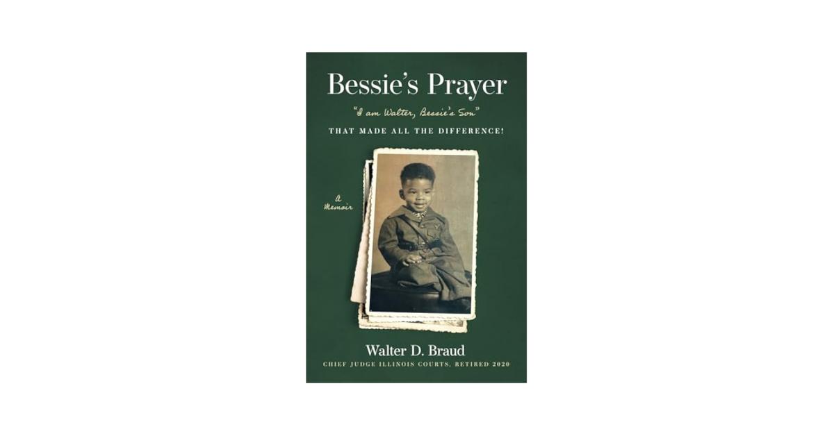 Green book cover for Bessie's Prayer