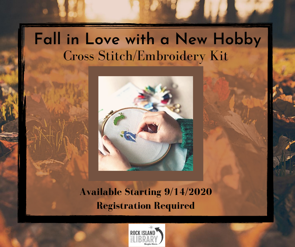 Picture of cross stitch materials